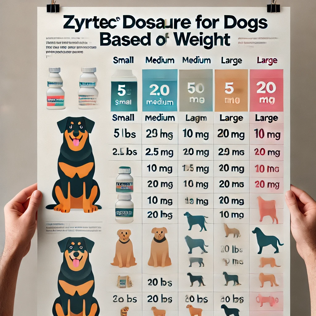 Correct Zyrtec Dosage for Dogs