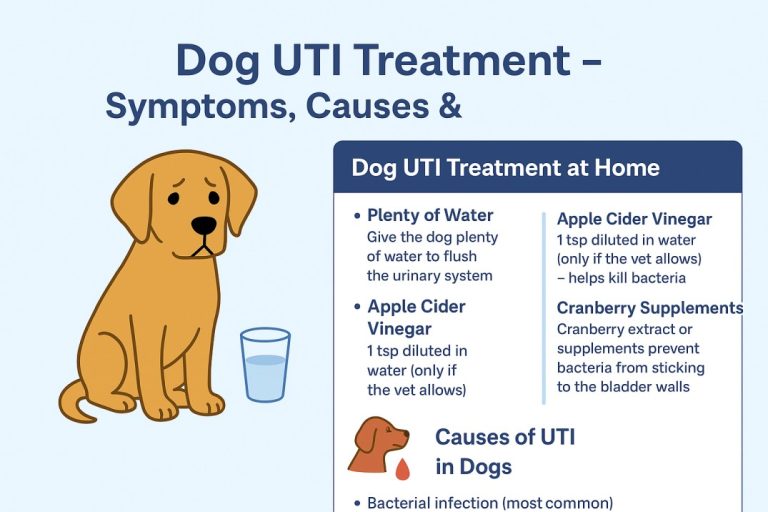 Dog UTI Treatments Symptoms, Causes